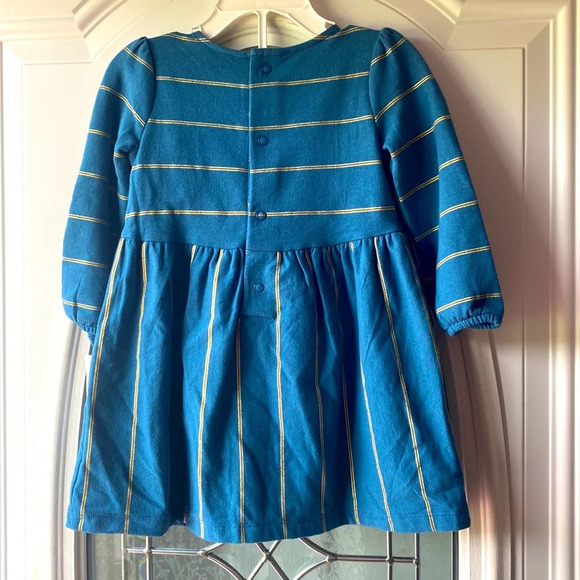 Carter Baby Glitter Fleece Dress size 18 months and a LOVE sweatshirt - Picture 12 of 14